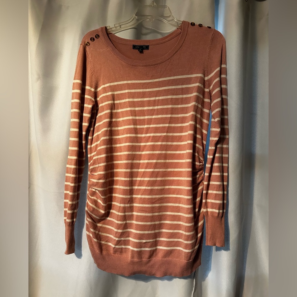Lety & Me Pink Knit Sweater